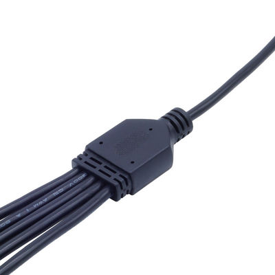 สีดํา IP67 กันน้ํา 8A ปัจจุบันการจัดอันดับ Y ประเภทเชื่อมต่อสําหรับ 250V การใช้งาน