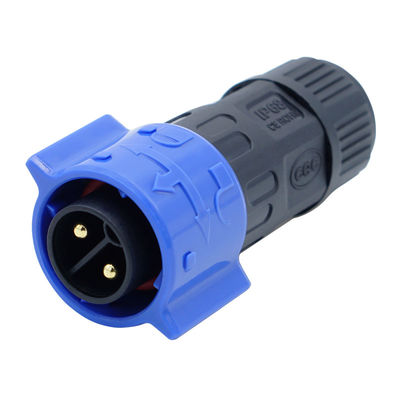 ชายด้านหลังแพนเนล Mount Socket M20 ปิดตัวเอง กันน้ํา LED IP67 Connectors