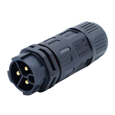 คอนเนคเตอร์กันน้ำแบบสกรูตรง M20 ชนิดประกอบภายนอกอาคารสำหรับสายไฟ