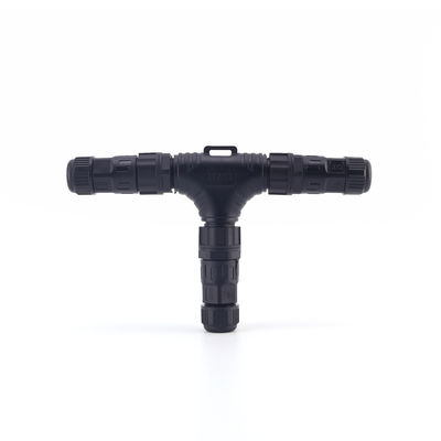 ประกอบชนิดสกรู Tee 3 ทาง เครื่องเชื่อมกันน้ํา, M25 IP68 ความดันสูงภายนอก LED สตั๊กไฟฟ้ากันน้ํา